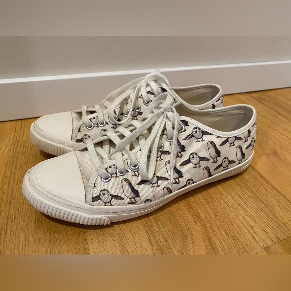 Star Wars x Po-Zu Women’s Low-Cut Porg Sneakers Size EU 41